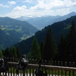 Blick von der Mooslehenalm ins Großarltal