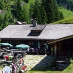 Rast auf der Kreealm