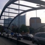 Stadtansicht Hamburg, im Hintergrund die Elbphilharmonie