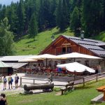 Ausruhen auf der Malga Fratte